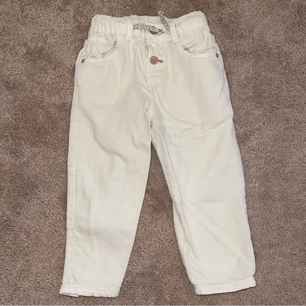 Zara - Toddler Khaki Pants - Size 18 to 24 Months